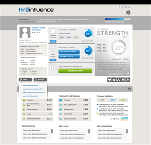 Graphic Design by Juni for HireInfluence, Inc. | Design: #1484191