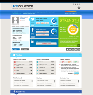 Graphic Design by reehan for HireInfluence, Inc. | Design: #1483761
