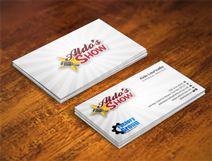 Design de Carte de Visite par INDIAN_Ashok pour AldoShow | Design : #5316144