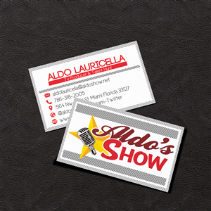 Design de Carte de Visite par isabel paoli pour AldoShow | Design #5321268