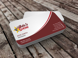 Diseño de Tarjeta de Presentación por szabist para AldoShow | Diseño: #5351004