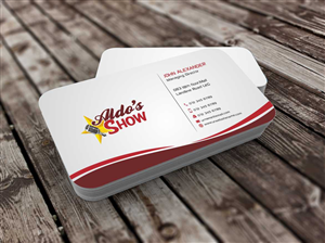 Design de Carte de Visite par szabist pour AldoShow | Design : #5351010