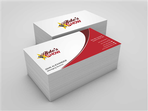 Design de Carte de Visite par szabist pour AldoShow | Design : #5351013