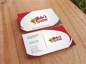 Design de Carte de Visite par szabist pour AldoShow | Design : #5351026