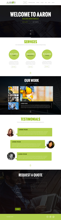 Web Design by Ahmed @li for this project | Design #5372026