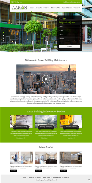 Web Design by pb for this project | Design: #5342046