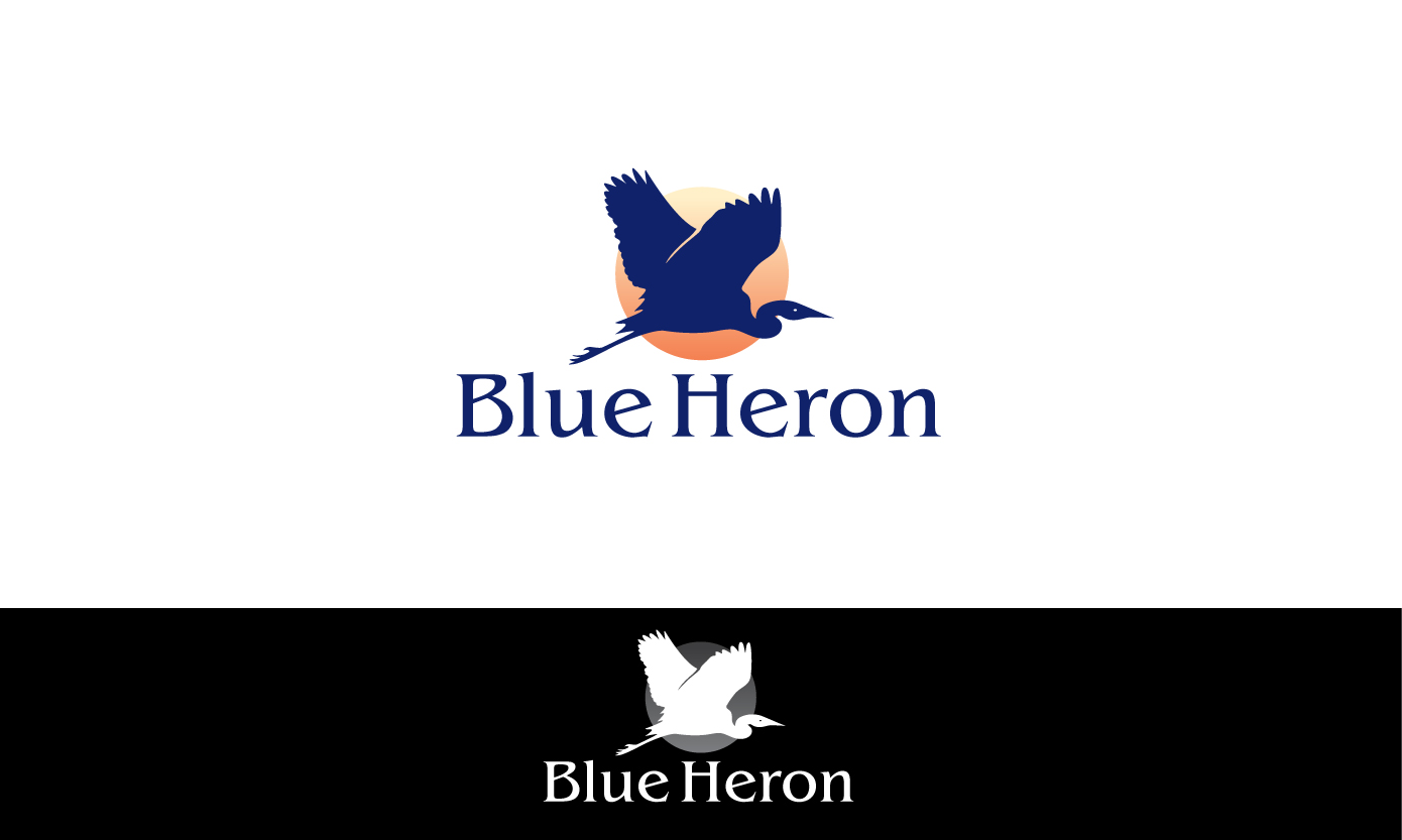 Logo Design by parshdelhi for Blue Heron | Design #5320117