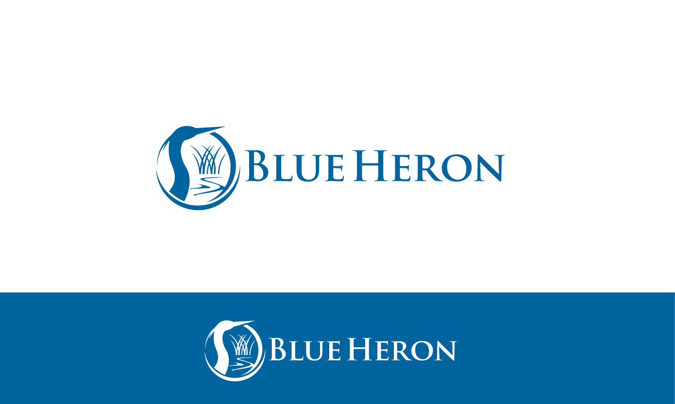 Logo Design by parshdelhi for Blue Heron | Design #5320118