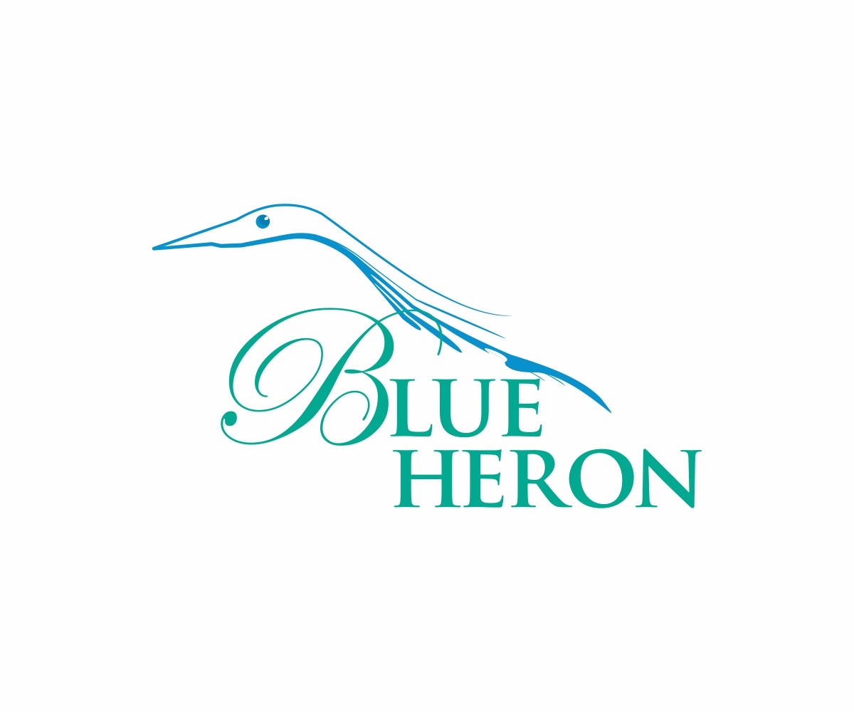Logo Design by maverick for Blue Heron | Design #5313487