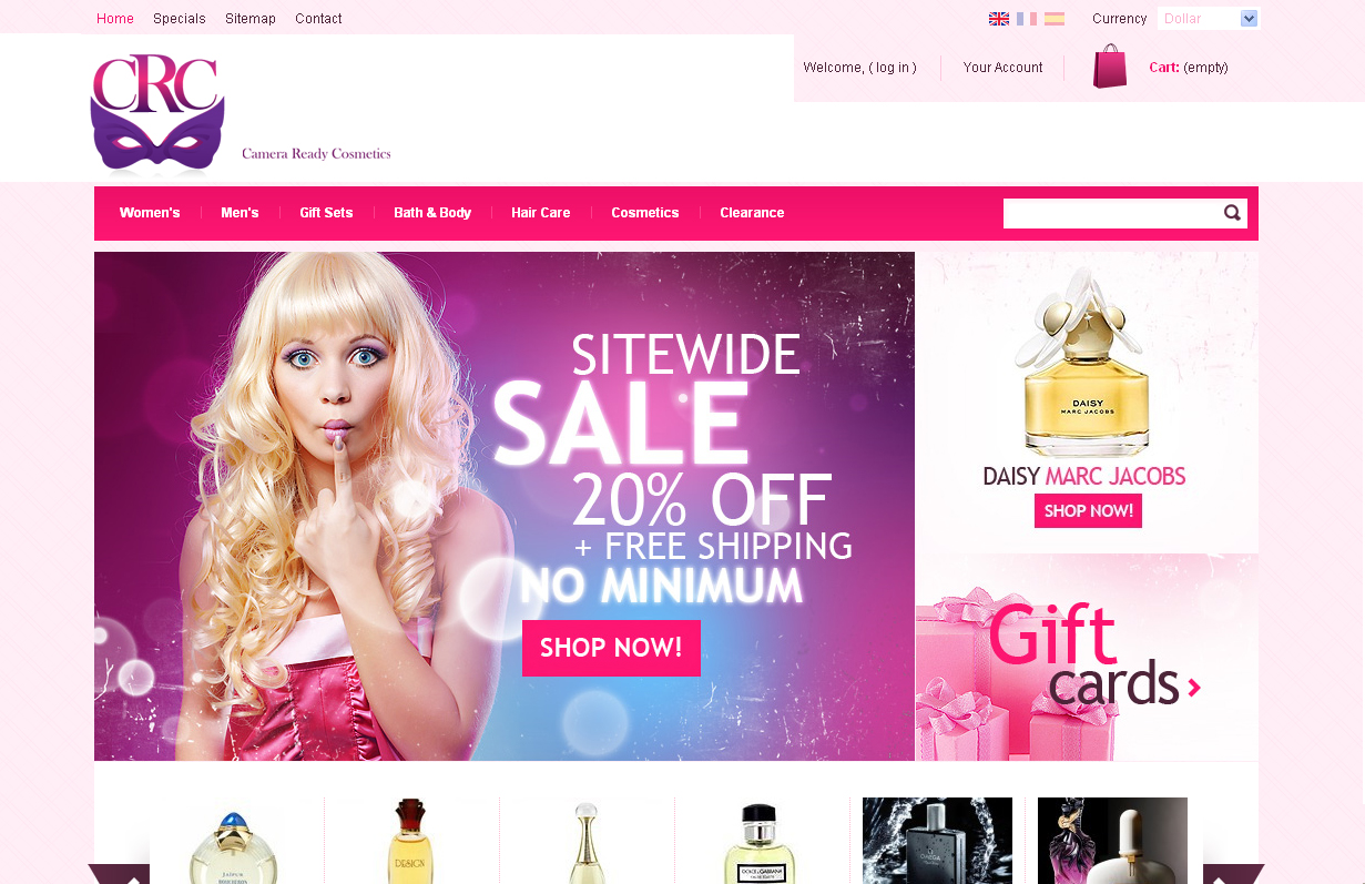 Logo Design by Sadox for Camera Ready Cosmetics | Design #268549