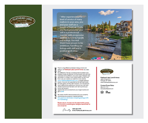 Postcard Design by rpunsL for Flathead Lake Land & Home | Design: #5358264