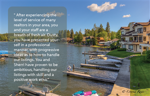 Postcard Design by rpunsL for Flathead Lake Land & Home | Design: #5358271