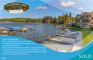 Design de Carte Postale par Hania.tarabishy pour Flathead Lake Land & Home | Design : #5389333