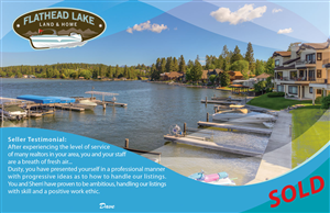 Design de Carte Postale par Hania.tarabishy pour Flathead Lake Land & Home | Design #5413384
