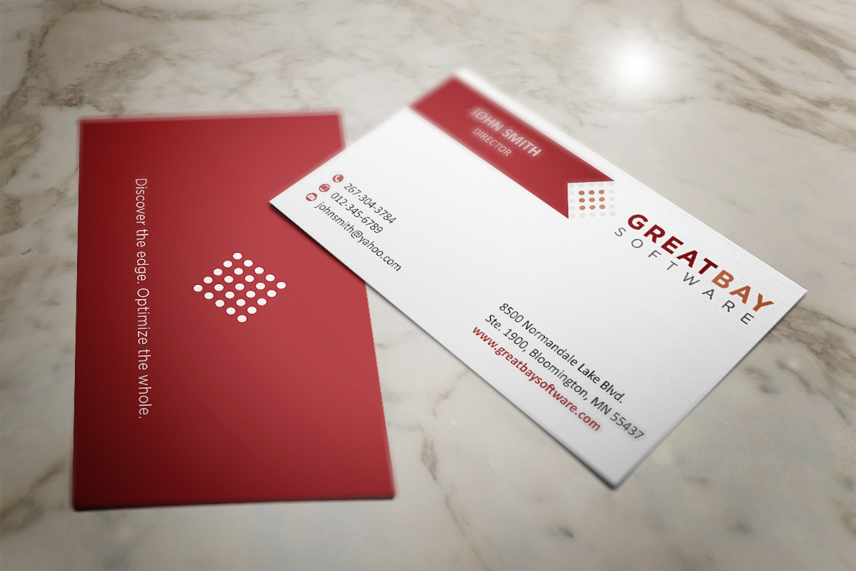 Business Card Design by MT for Great Bay Software | Design #5345104