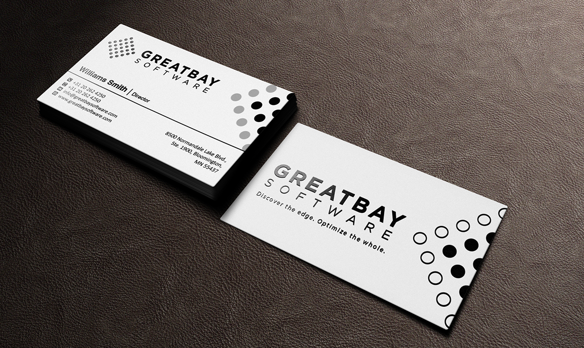 Business Card Design by MT for Great Bay Software | Design #5364270