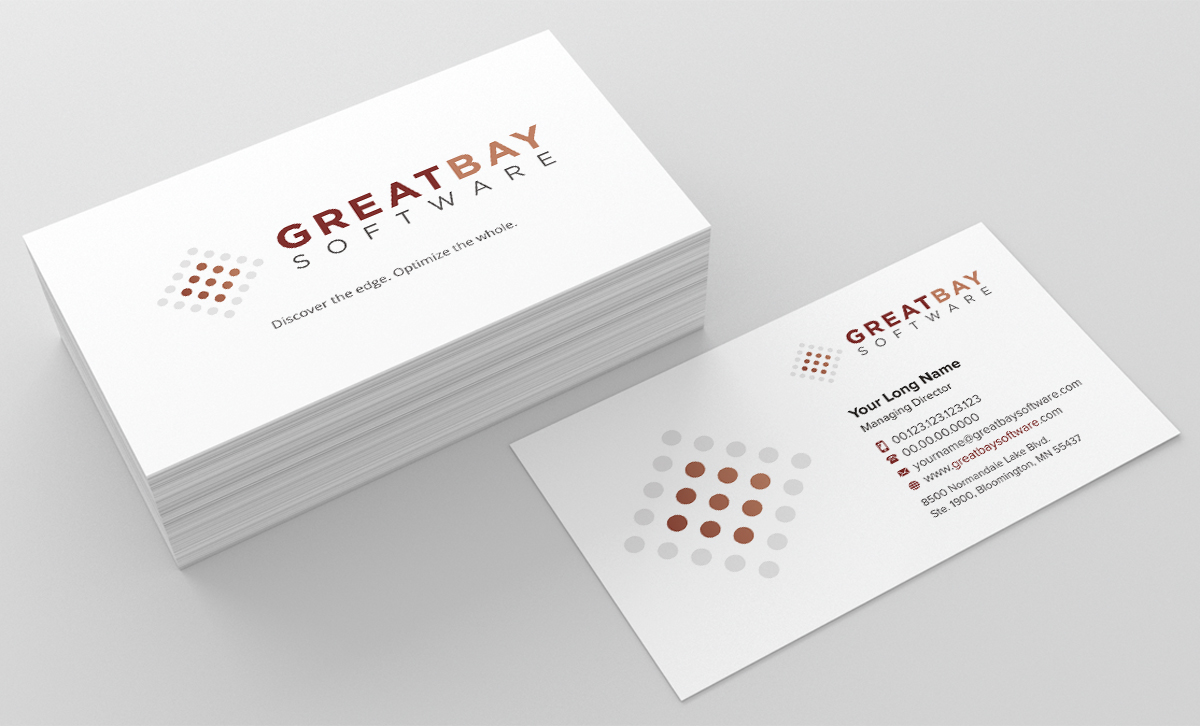 Business Card Design by INDIAN_Ashok for Great Bay Software | Design #5385240