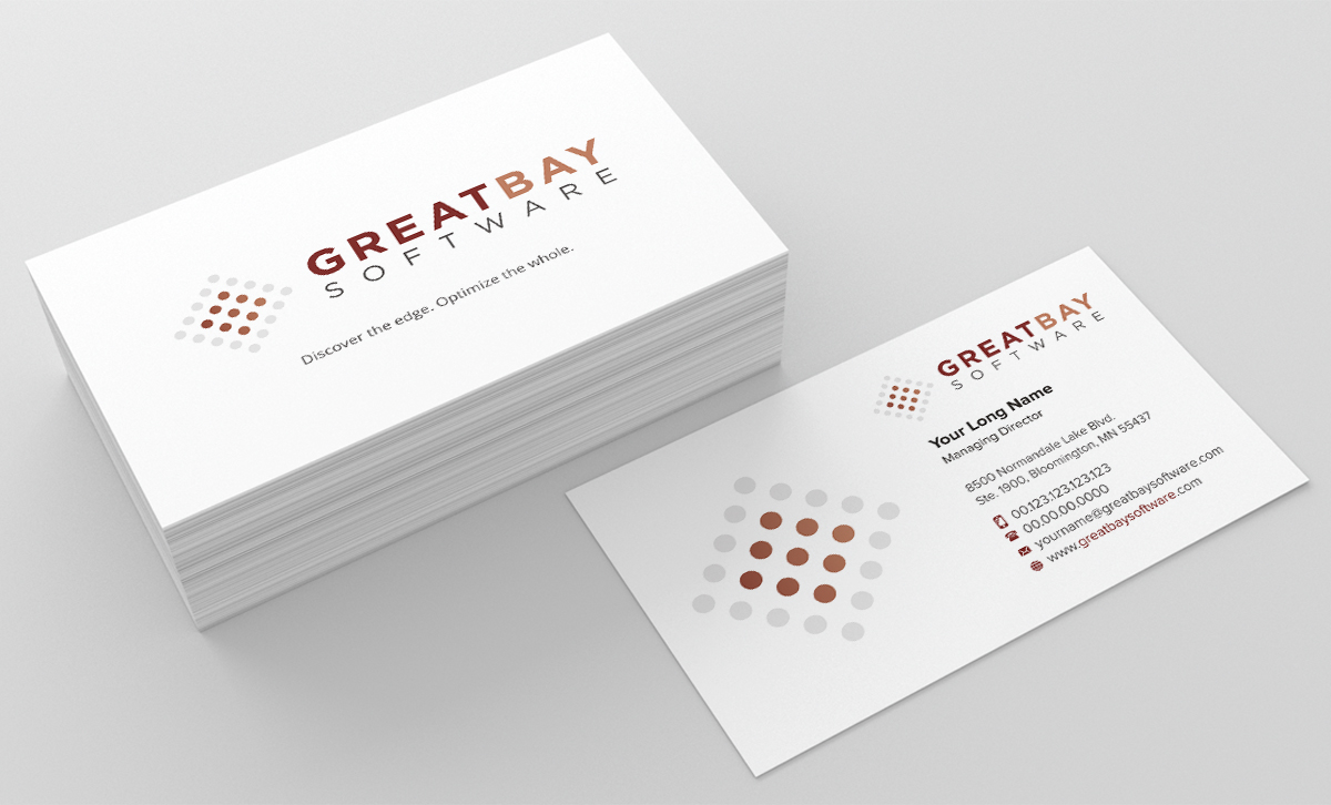 Business Card Design by INDIAN_Ashok for Great Bay Software | Design #5385242