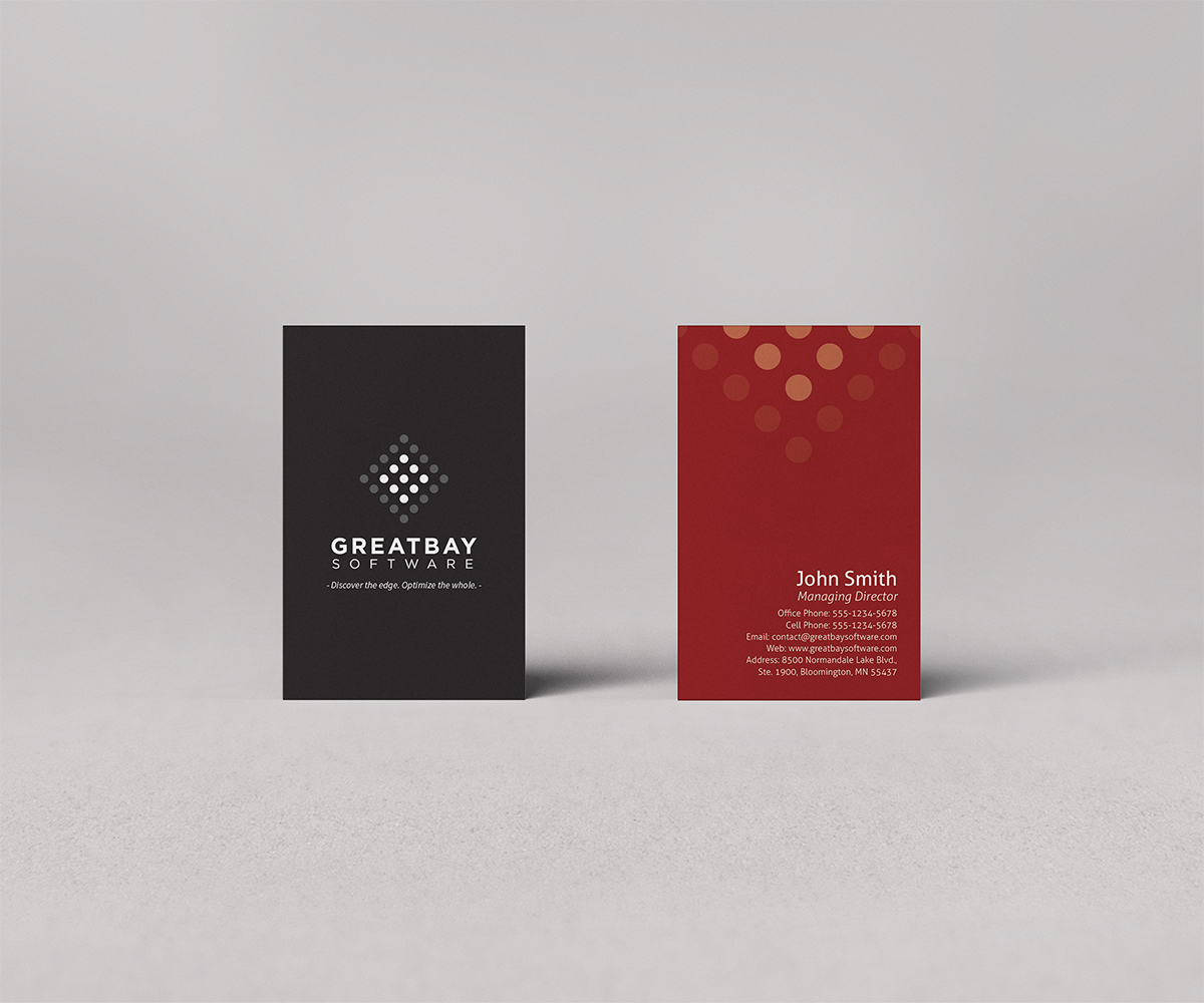 Business Card Design by Owtee-TheDreamer. for Great Bay Software | Design #5343378