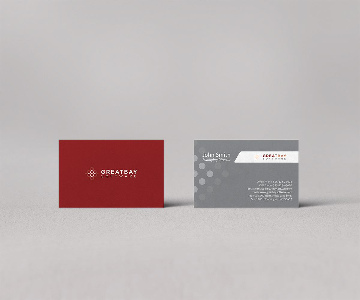 Business Card Design by Owtee-TheDreamer. for Great Bay Software | Design #5346267