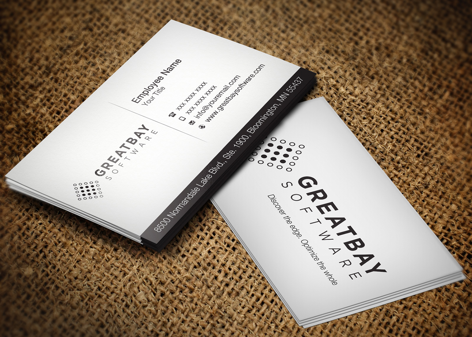 Business Card Design by Lanka Ama for Great Bay Software | Design #5316850