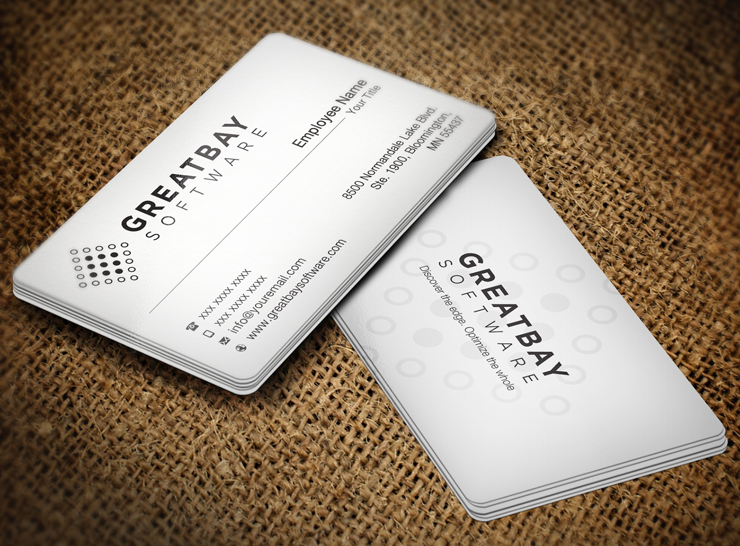 Business Card Design by Lanka Ama for Great Bay Software | Design #5316852