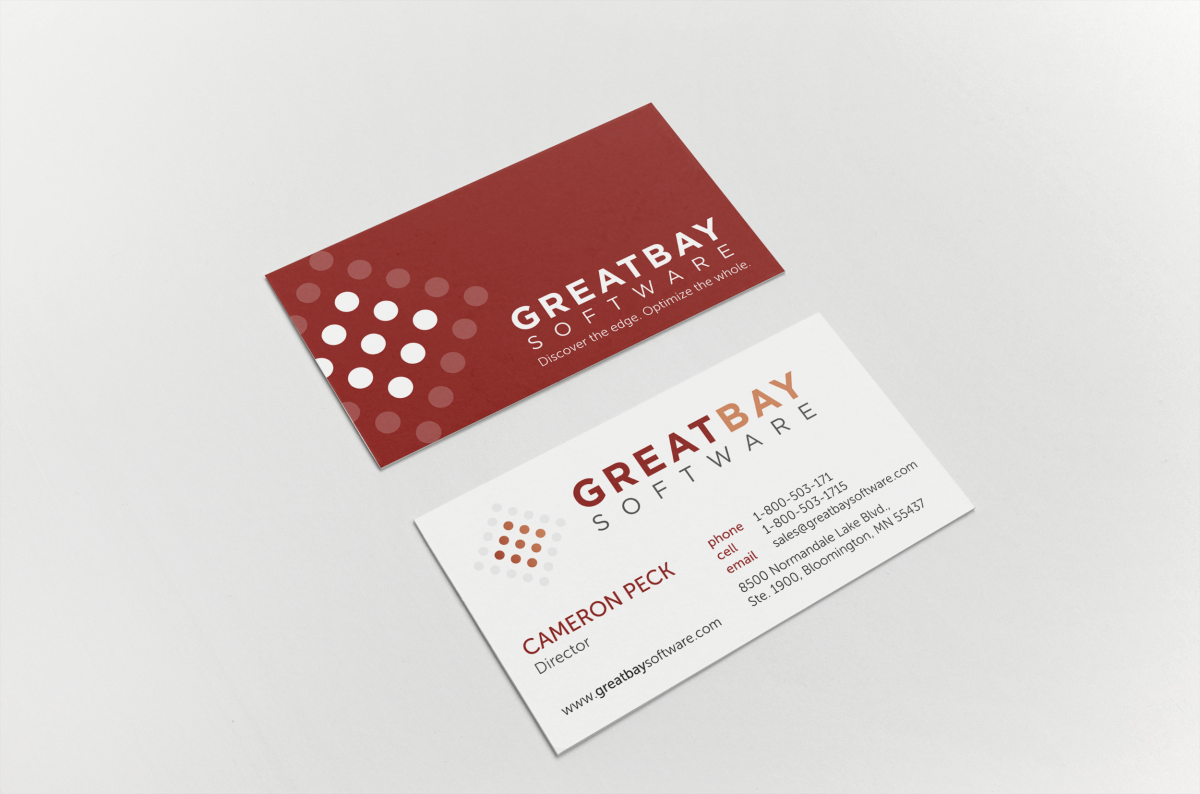 Business Card Design by HYPdesign for Great Bay Software | Design #5319928