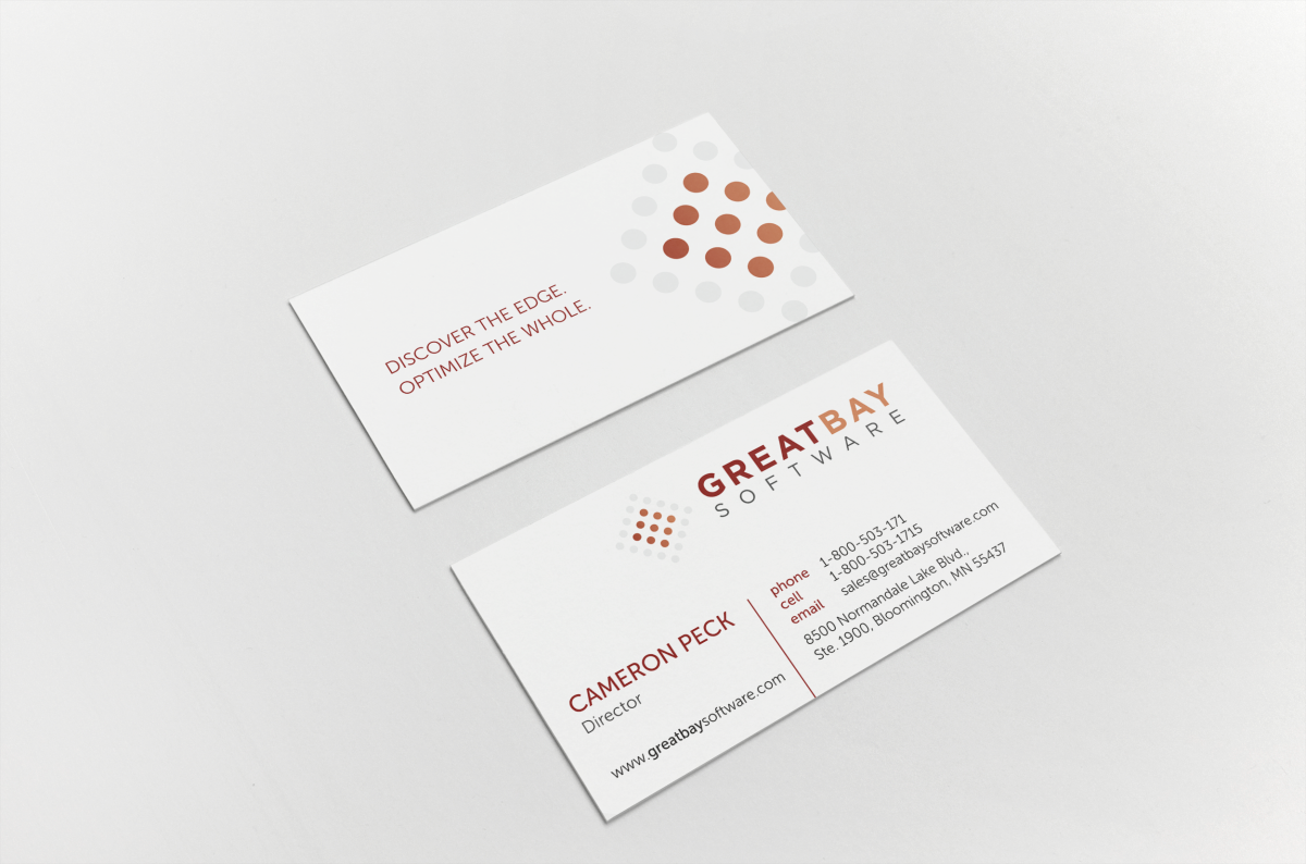 Business Card Design by HYPdesign for Great Bay Software | Design #5319939