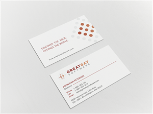 Business Card Design by HYPdesign for Great Bay Software | Design: #5379937