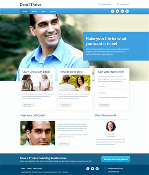 Wordpress Design by Emmanuel for Energy2Wealth Inc. d/b/a Medina Network Technologies | Design: #5372349