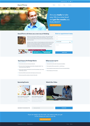 Wordpress Design by Emmanuel for Energy2Wealth Inc. d/b/a Medina Network Technologies | Design: #5430196
