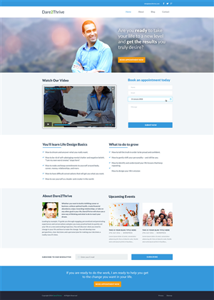 Wordpress Design by Emmanuel for Energy2Wealth Inc. d/b/a Medina Network Technologies | Design: #5469641