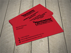 Business Card Design by dell95 for reliable locksmiths | Design #5323766
