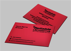 Business Card Design by dell95 for reliable locksmiths | Design: #5323920