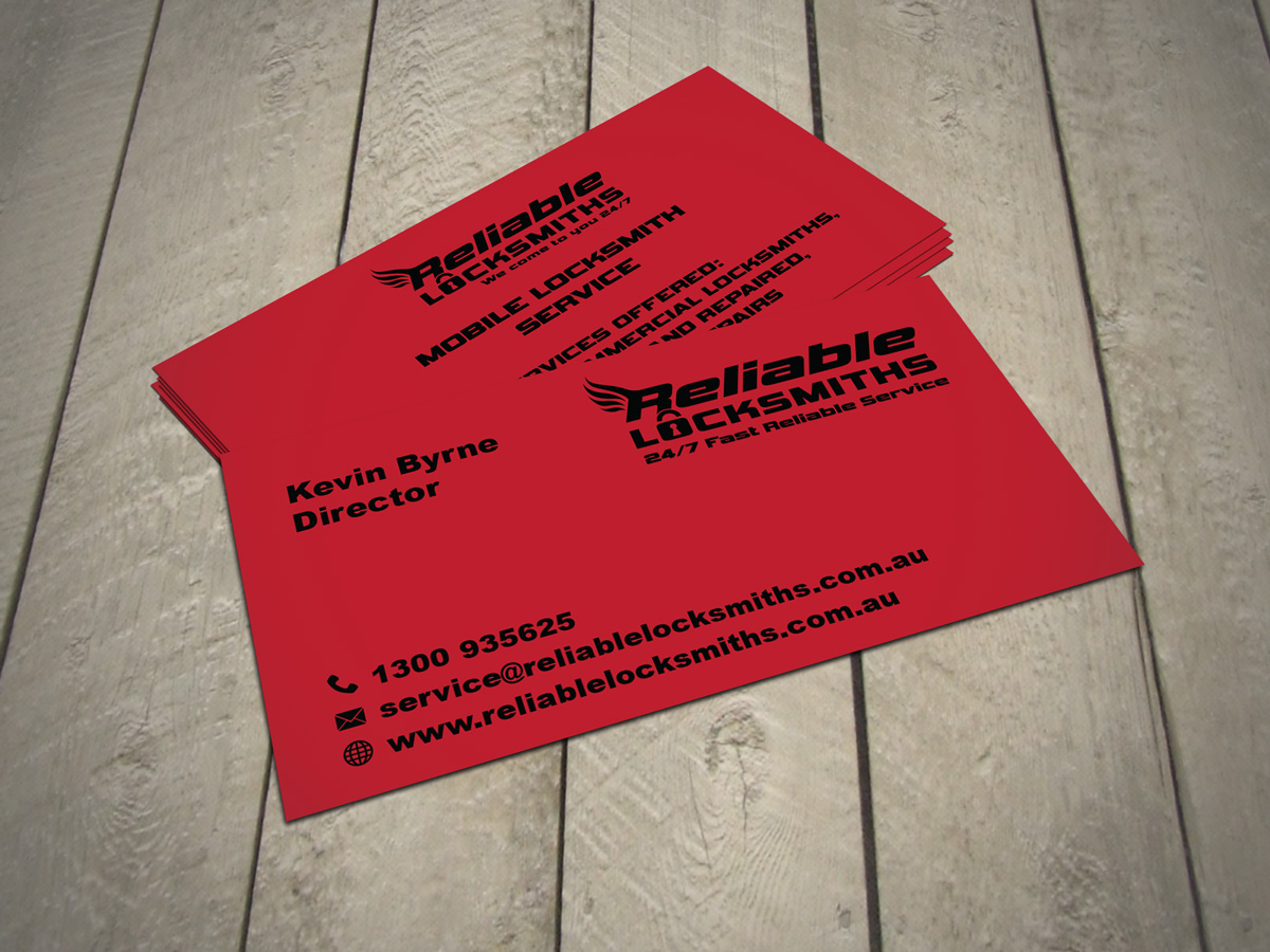 Business Card Design by dell95 for reliable locksmiths | Design #5324588