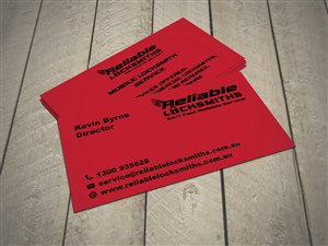 Business Card Design by dell95 for reliable locksmiths | Design: #5324588