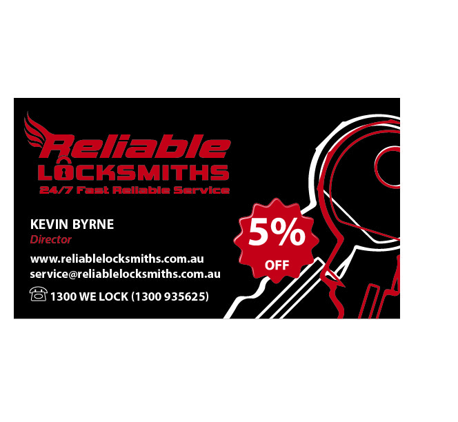 Business Card Design by john.b_3189 for reliable locksmiths | Design #5314003