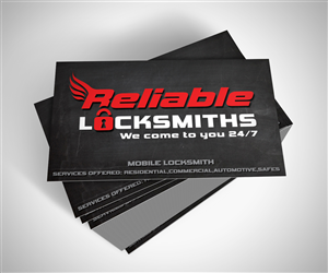 Business Card Design by neboica for reliable locksmiths | Design: #5356538