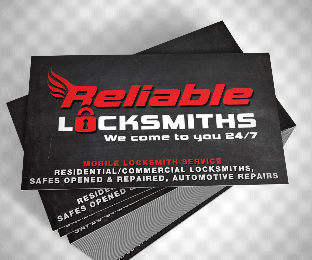 Business Card Design by neboica for reliable locksmiths | Design: #5386945