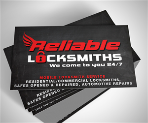Business Card Design by neboica for reliable locksmiths | Design: #5386945