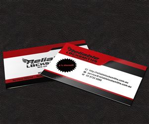 Business Card Design by Matrix5 Creative for reliable locksmiths | Design: #5358559