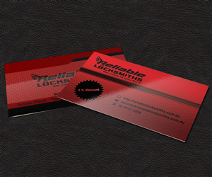 Business Card Design by Matrix5 Creative for reliable locksmiths | Design: #5358667