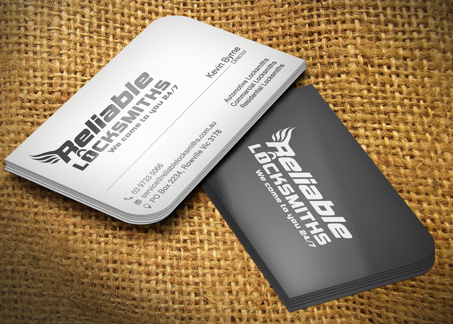 Business Card Design by Lanka Ama for reliable locksmiths | Design #5323284