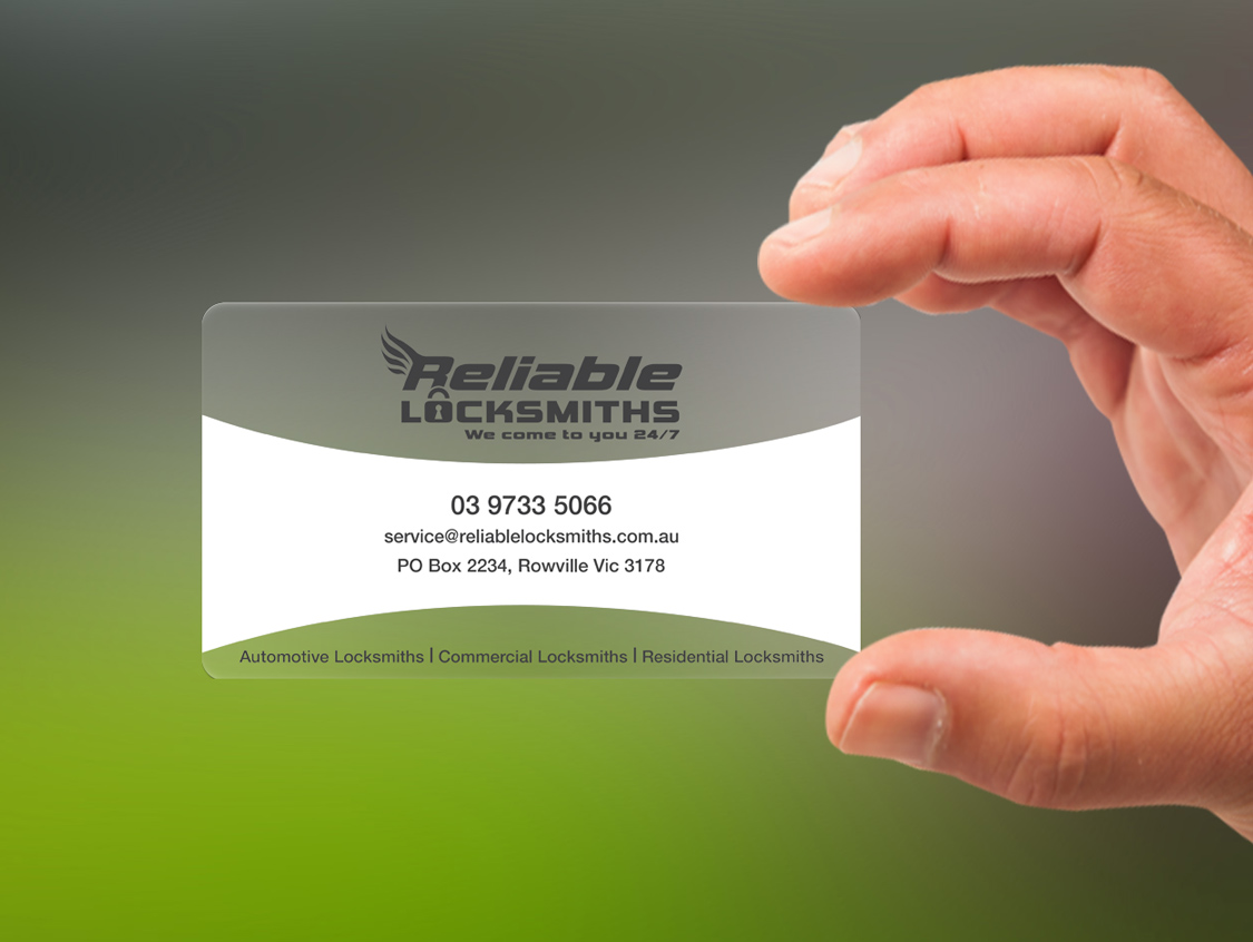 Business Card Design by Lanka Ama for reliable locksmiths | Design #5330676