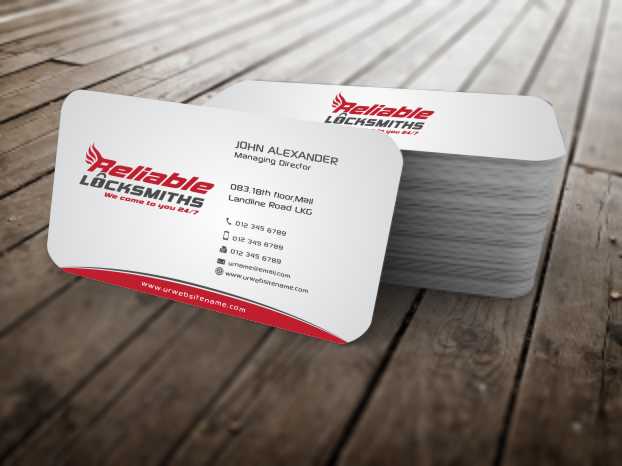 Business Card Design by szabist for reliable locksmiths | Design #5351087
