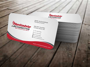 Business Card Design by szabist for reliable locksmiths | Design: #5351090