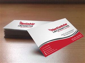 Business Card Design by szabist for reliable locksmiths | Design: #5351100