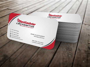 Business Card Design by szabist for reliable locksmiths | Design: #5351103