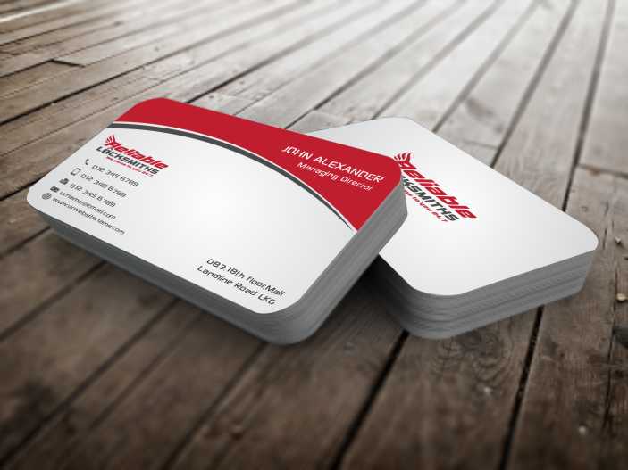Business Card Design by szabist for reliable locksmiths | Design #5351106