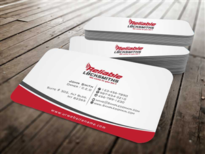Business Card Design by szabist for reliable locksmiths | Design: #5351109